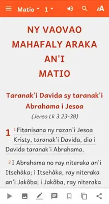 Malagasy Bible android App screenshot 3